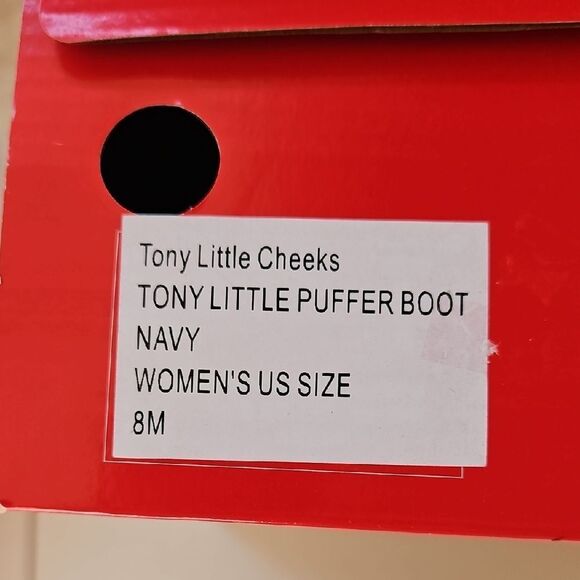 Tony little puffer boot navy - Picture 9 of 9